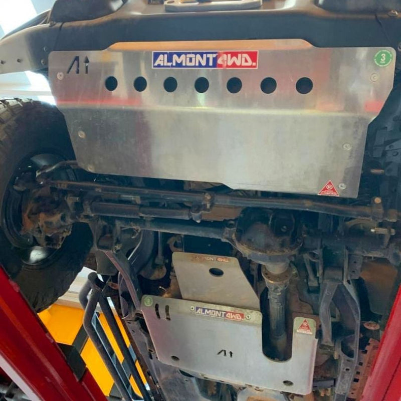 JEEP WRANGLER JK 2007-17 (todos los motores) Placa protectora de 289 (AVISO #2