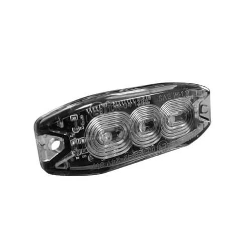 TRALERT - Torcia LED 3 LED | R65 | slimline | ambra | 10-30v