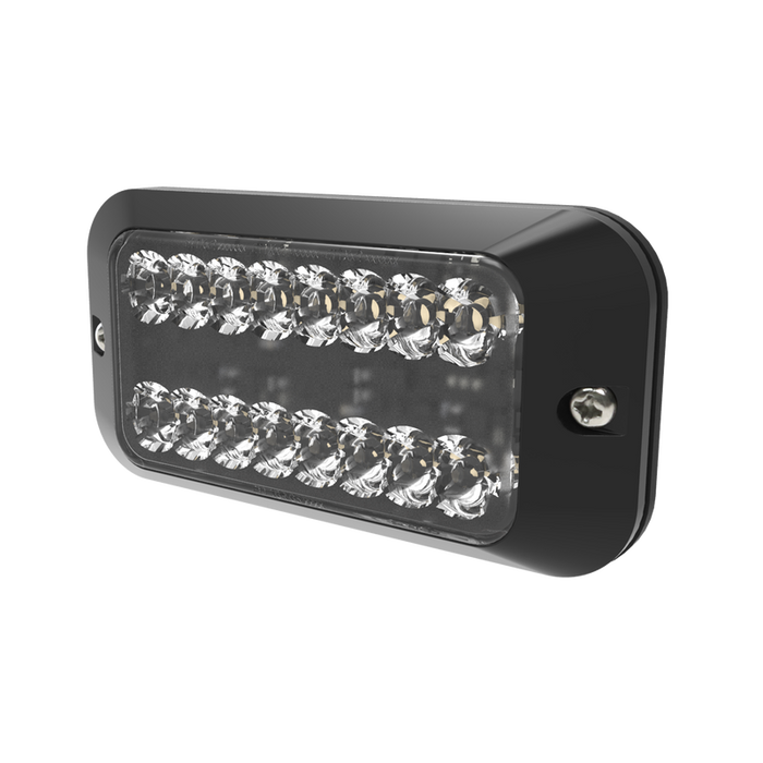 ECCO ESG -  Faretto LED | R65 | ambra + bianco (diviso) 8-LED | 12-24v