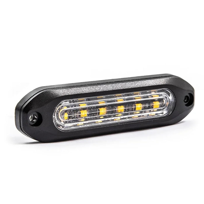 TRALERT - LED R65 ambra lampeggiante | 12-24v | 2 m. di cavo