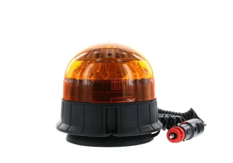 Vignal Group-Faro LED R65 ambra 12/24v montaggio magnetico, doppio flash