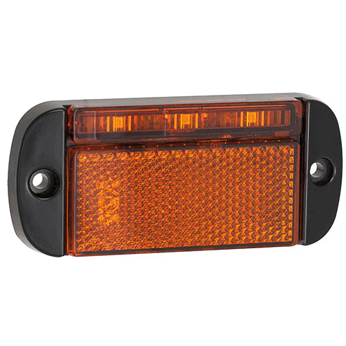 Tralert LED Autolamps - Fanale di segnalazione a LED ambra | 12-24v | 40 cm di cavo