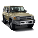 TOYOTA J7 SERIES 5-HZJ/VDJ71-73-76-78-79 years 1999-22 Front skid plate AFN bumper