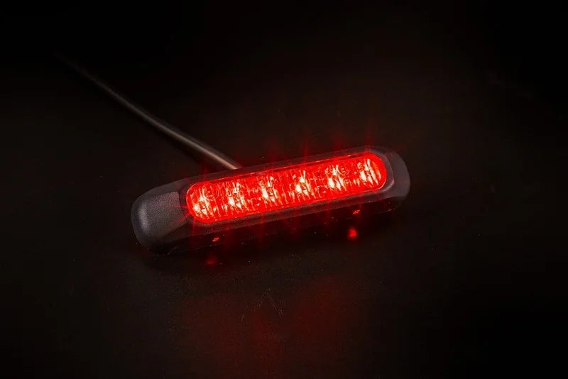 R65 -Faretto led S10F3200 | S10F3200A LED  6 LED rosso scuro 10 - 30V