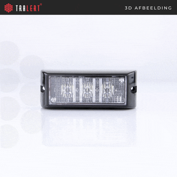 TRALERT - Torcia LED | 3 LED | Ambra | 10v - 30v