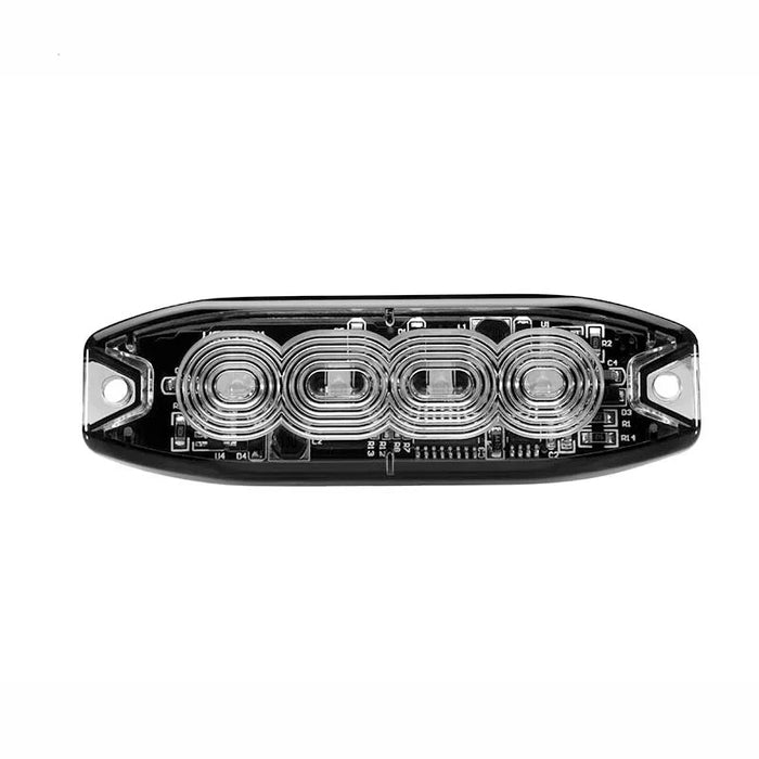 R65 -TRALERT - Torcia LED 4 LED | R65 | slimline | ambra | 10-30v