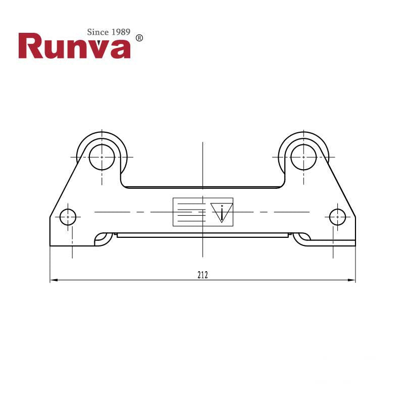 STAINLESS STEEL ROLLER GUIDE FOR 5000lbs