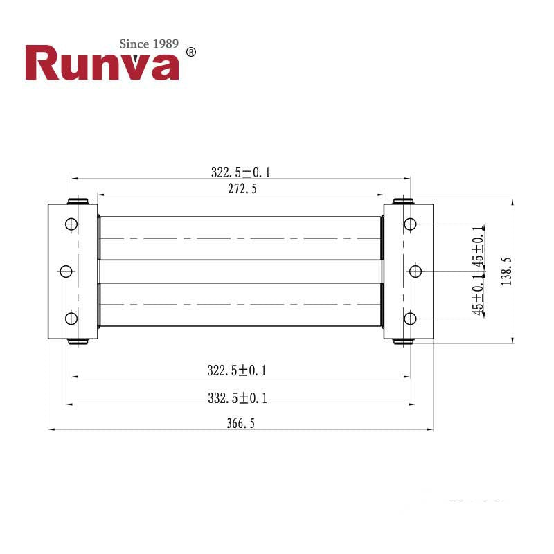 ROLLER GUIDE FOR HW15000 HYDRAULIC WINCH