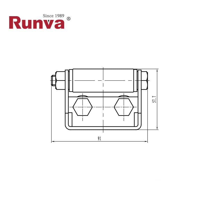 STAINLESS STEEL ROLLER GUIDE FOR 4500lbs