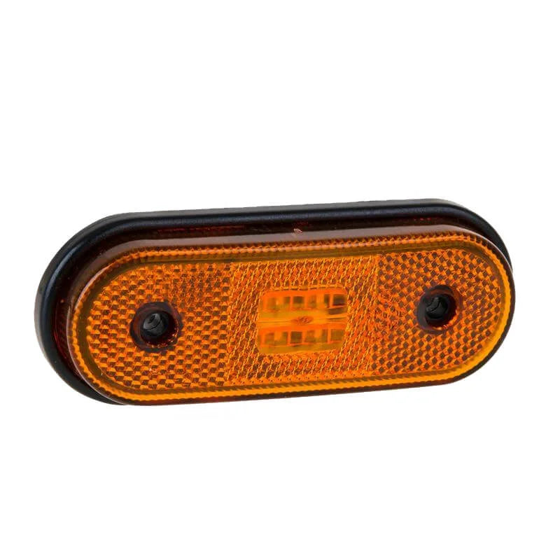 Tralert Fristom - Fanale di segnalazione a LED ambra | 12-24v | 50 cm. di cavo