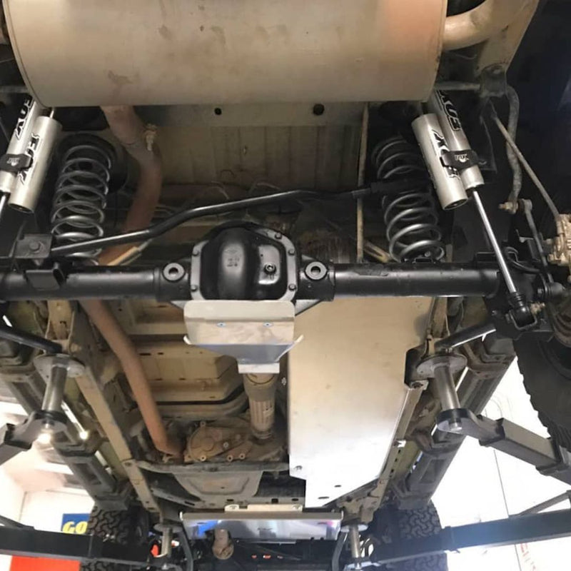 JEEP WRANGLER JK 2007-17 (todos los motores) 291-Protector de tanque de combustible de cuerpo largo ilimitado