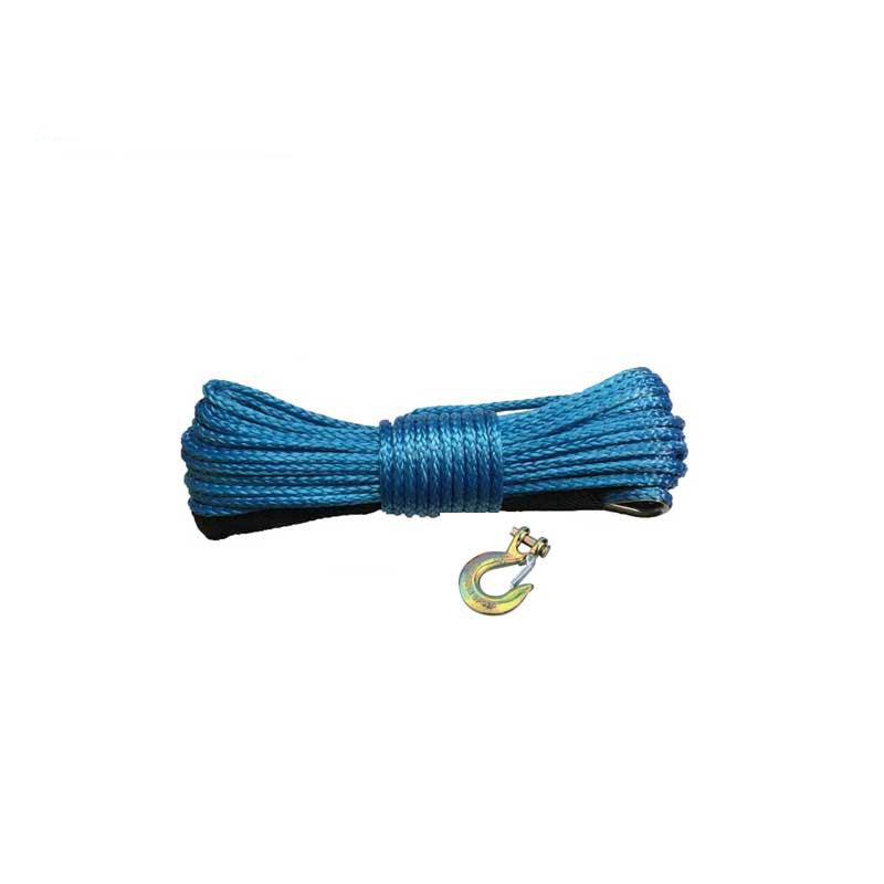 SYNTHETIC CABLE 6mm X 15m WITH HOOK