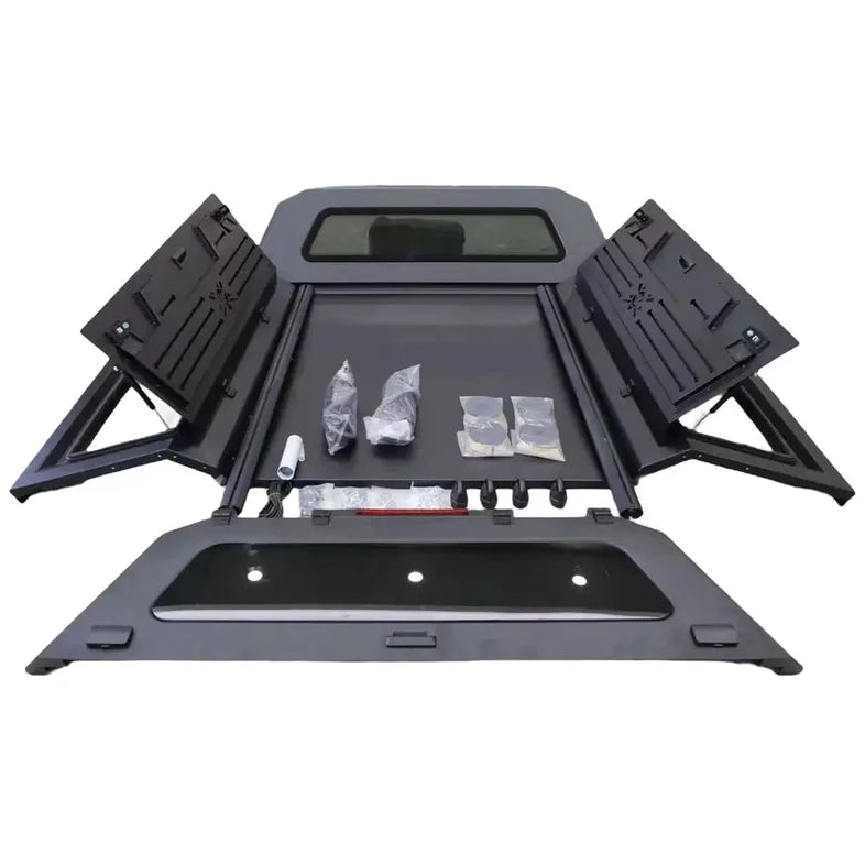 Canapina de aluminio JAC T8 - Techo rígido