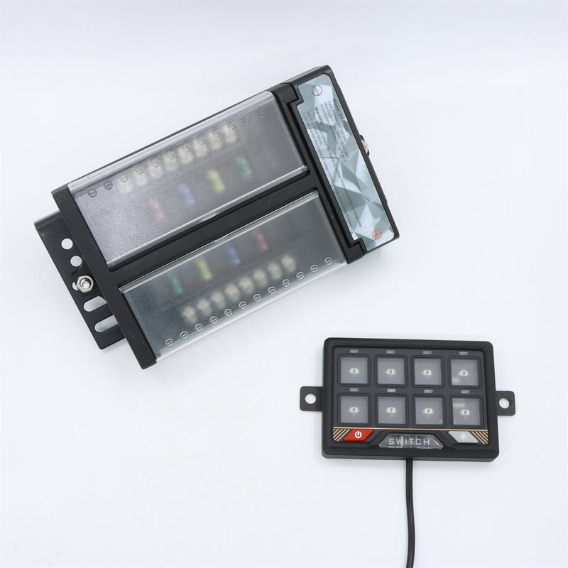 Pulsantiera Elettronica auto e barche 8 Posizioni