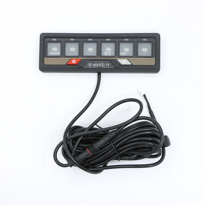 Pulsantiera Elettronica auto e barche 6 Posizioni