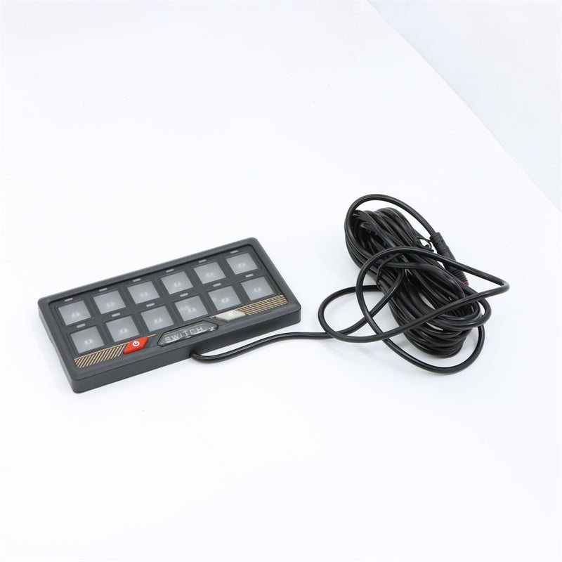 Pulsantiera Elettronica auto e barche 12 Posizioni