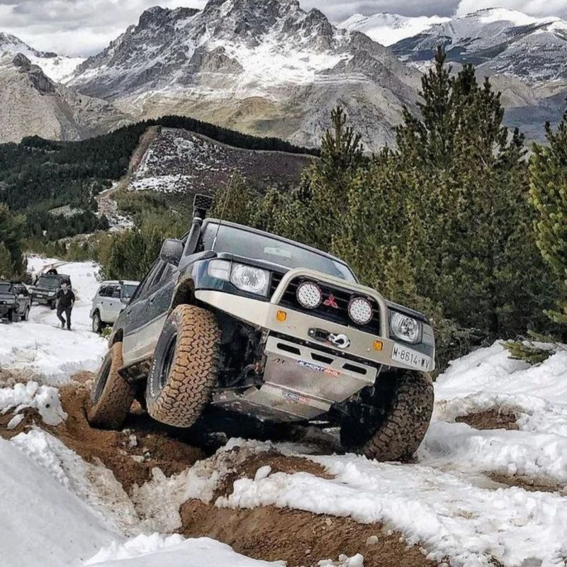 GALLOPER GALLOPER 471-Protector de bajos delantero para parachoques WINCH