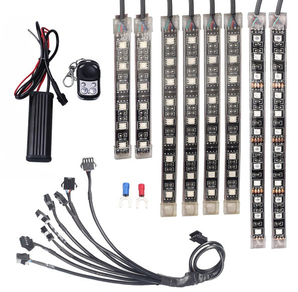 LIGHT LED STRIPS FOR MOTORCYCLES/CAR RGB 5050SMD