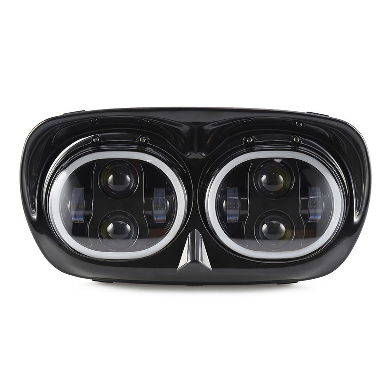 MOTORCYCLE FRONT LED HEADLIGHT - ROAD GLIDE - HARLEY DAVIDSON -