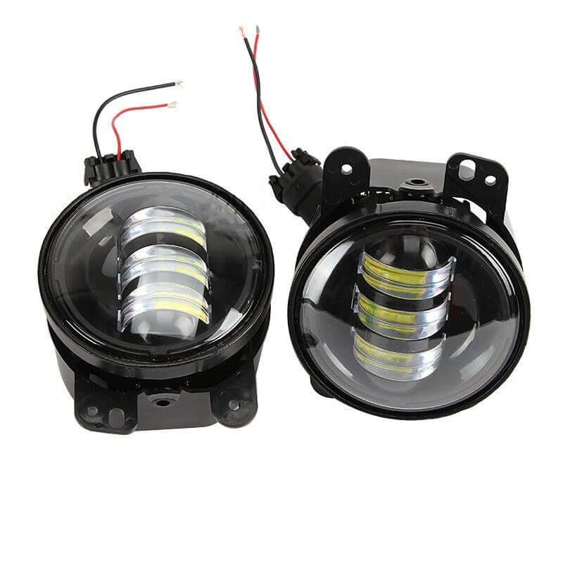 SET LED HEADLIGHTS LIGHT FOR JEEP - 30W