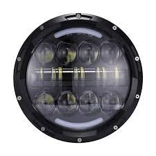 FARO DELANTERO LED 7' 80W ABB./ANABB.APTO PARA MOTO/JEEP