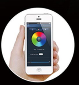 7" LED FRONT HEADLIGHT WITH HALO AND RGB FOR MOTORCYCLES AND CARS - CHROME -