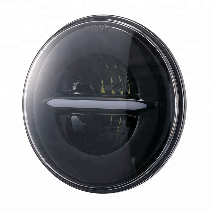 FARO LED 7" - CARCASA GRANDE - FONDO NEGRO