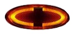 Luce LED di ingombro laterale, ambra