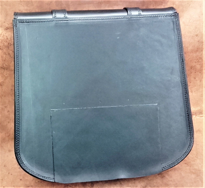 BOLSA DE MOTO CUSTOM "PACH" - MODELO ZUKI TRAVEL - NEGRO -