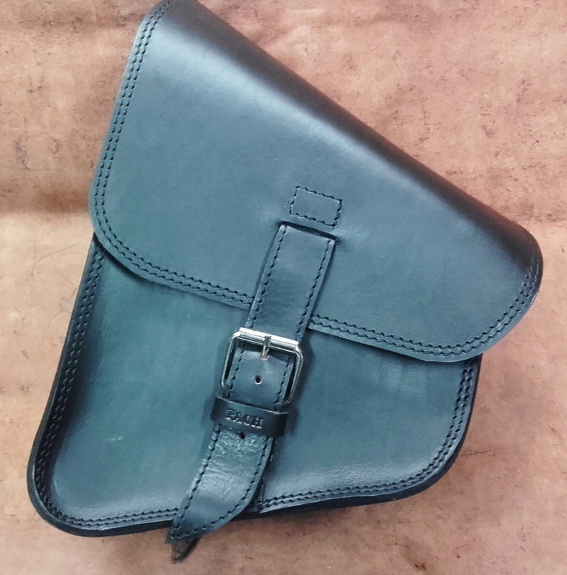 BOLSA CHOPPERS "PACH" EN PIEL DE TORO - PARA MOTO HD -