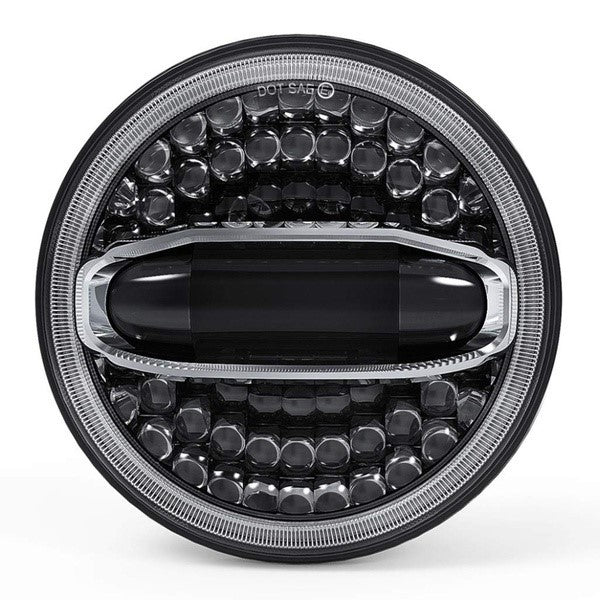 FARO DELANTERO LED "HENRY" 7 PULGADAS ÓPTICA REFLECTANTE DRL Y HALO