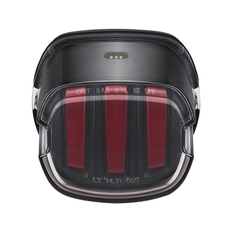 REAR LIGHT FOR HARLEY DAVIDSON - SMOKE BACKGROUND -