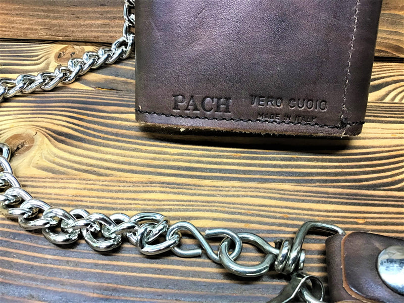 BILLETERA "PACH" LÍNEA BILLETERA BIKER PARA HOMBRE-CRAZY CHOPPER-