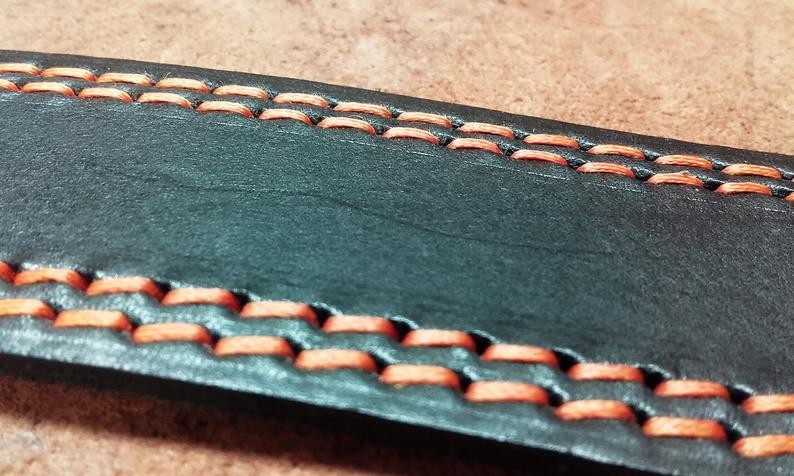 CINTURÓN DE PIEL VAQUETA "PACH" PARA HOMBRE