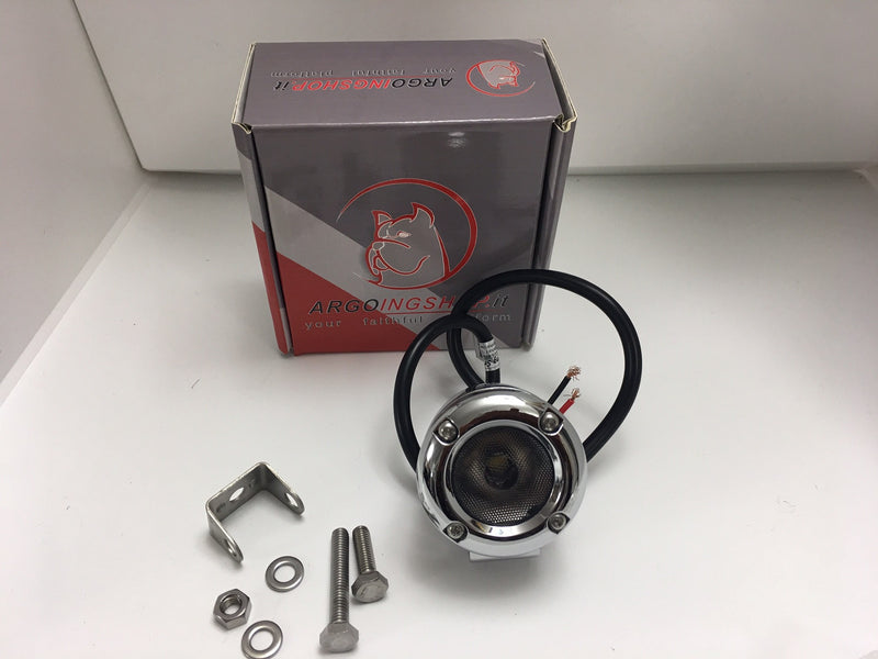 15 W AUXILIARY SPOTLIGHT - CHROME - SUPER POWERFUL