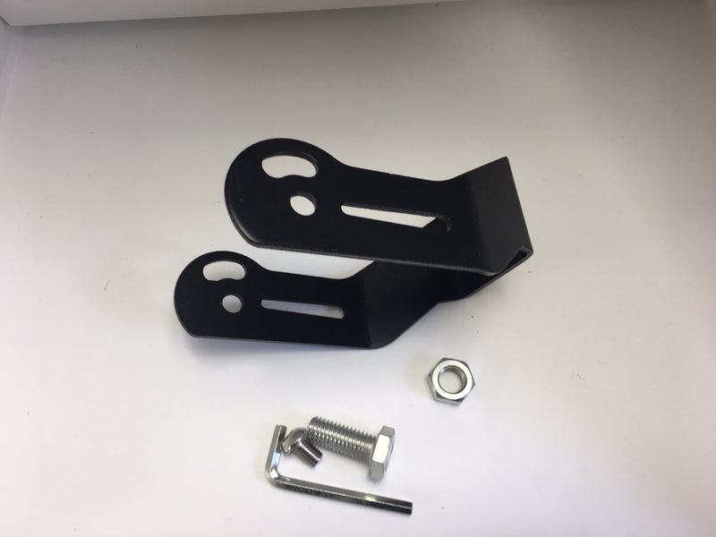7" LED HEADLIGHT FIXING BRACKET - COFFEE RACE STYLE