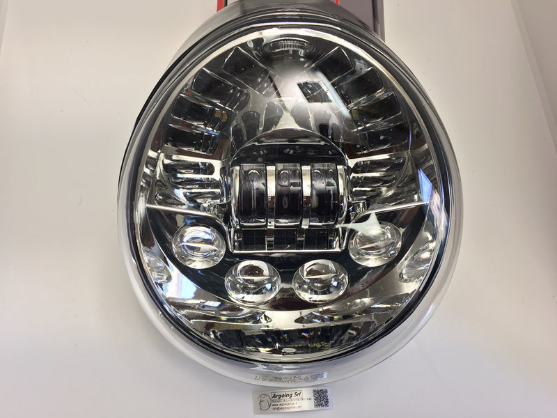 FARO LED ANTERIORE PER HARLEY V/ROAD - SFONDO CROMATO - 50W