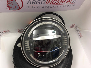 Faro LED Bob 7 pollici cromato per Jeep Renegade