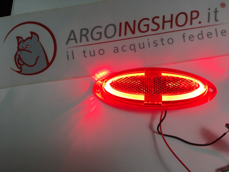 LUZ DE SEGURIDAD LED ROJA 4W