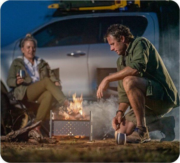 RSI SMART CAP FLAME BBQ FIRE PIT/BRASERO PORTÁTIL UNIVERSAL