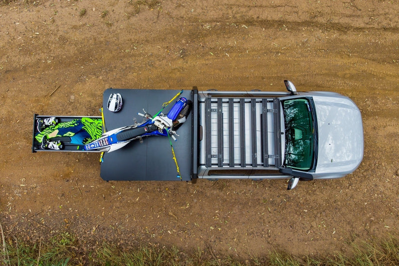 RSI SMARTCAP XL BED REPLACEMENT SYSTEM-FLAT BED TOYOTA/FORD DOUBLE CAB/SISTEMA SOSTITUZIONE PIANALE