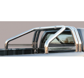 Roll Bar Isuzu D-Max 4 WD Crew 3.0 04/06-Versione Nera