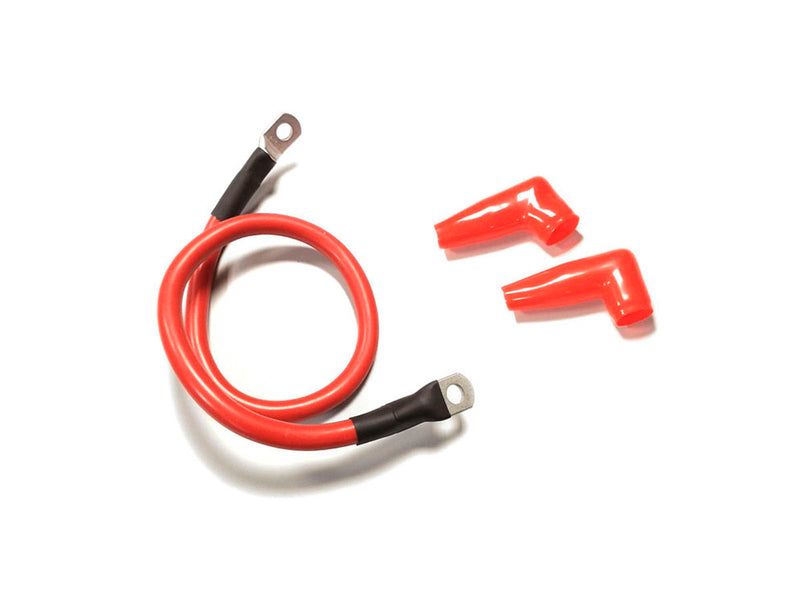 Cavo 1 m rosso per staccabatteria
