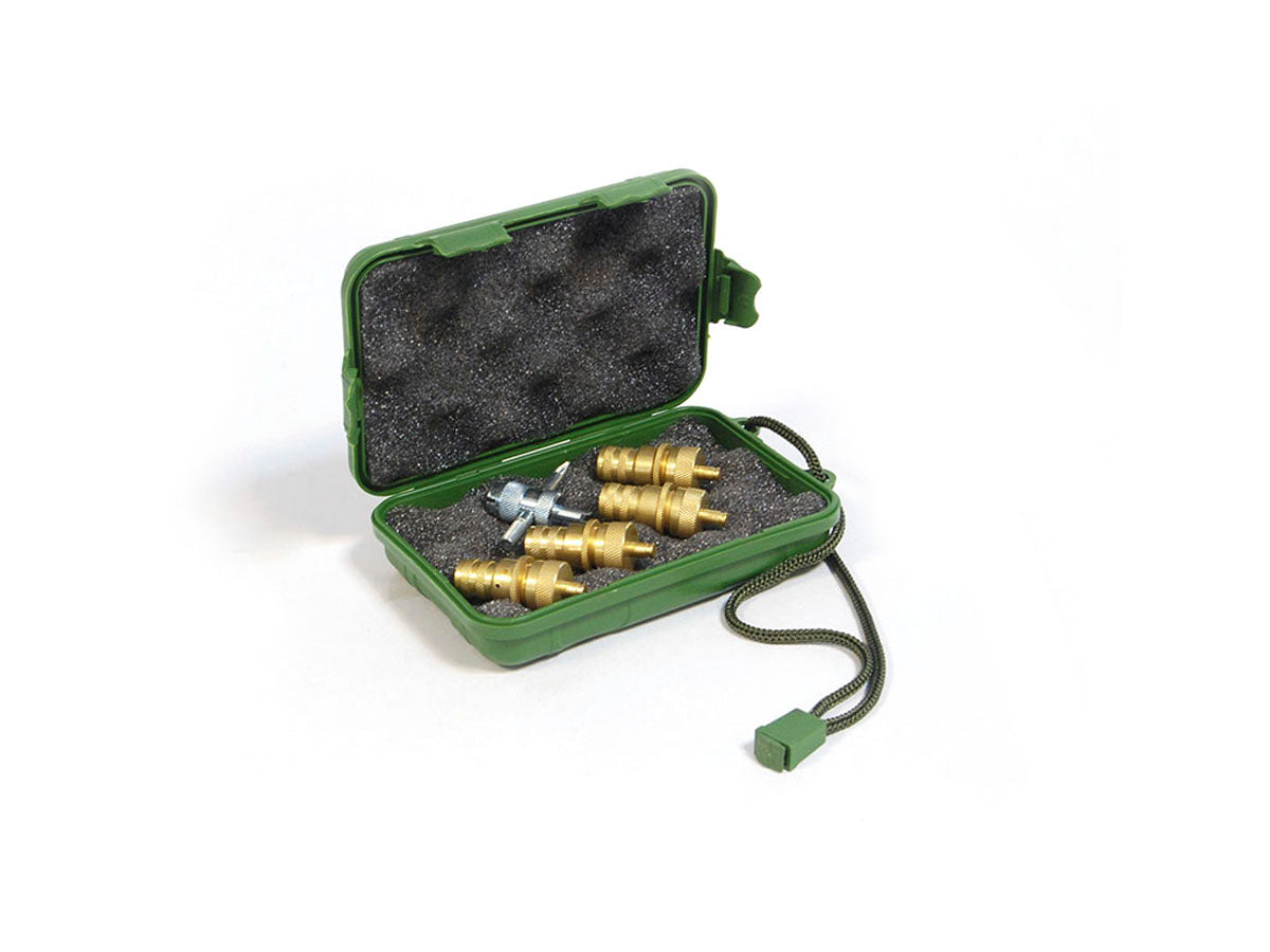 Kit valvole automatiche FourWheeler di sgonfiaggio rapido 6-30 PSI