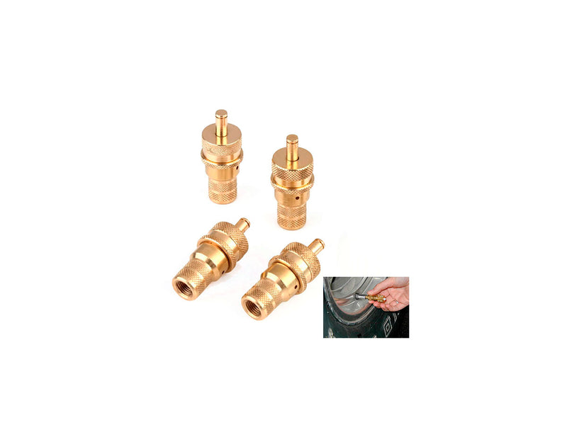 Kit valvole automatiche FourWheeler di sgonfiaggio rapido 6-30 PSI