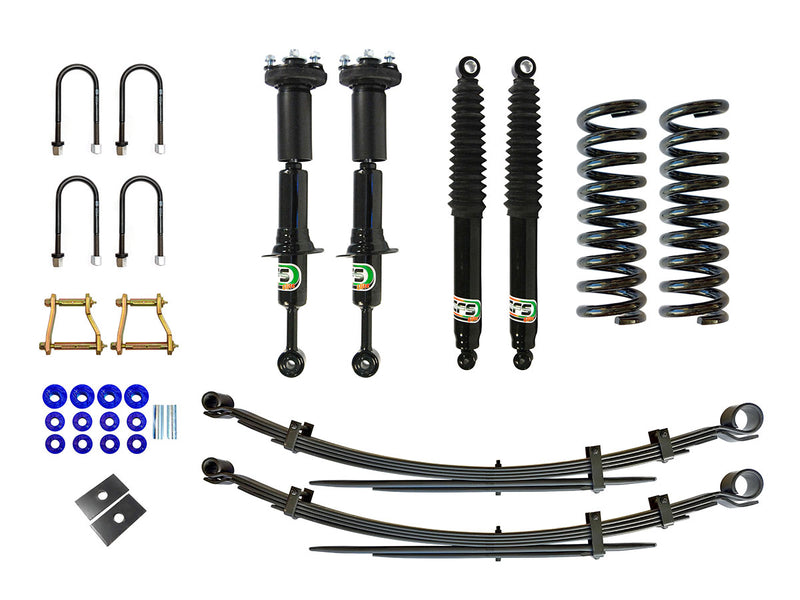 Kit sospensioni EFS ELITE HD rialzo +40 mm – Ford Ranger 2012-2019