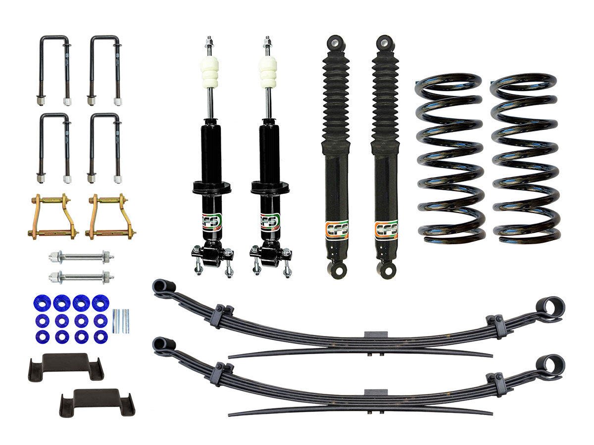 Kit sospensioni EFS ELITE HD rialzo +50 mm – Ford Ranger e Volkswagen Amarok 2023+