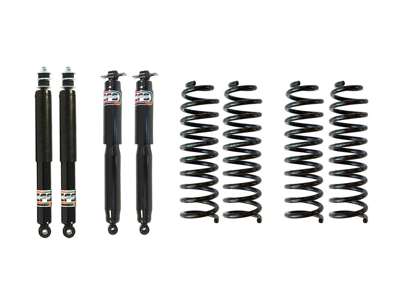 Kit sospensioni EFS ELITE HD rialzo +40 mm – Jeep Wrangler JK 2007-2018 (3 porte; diesel)