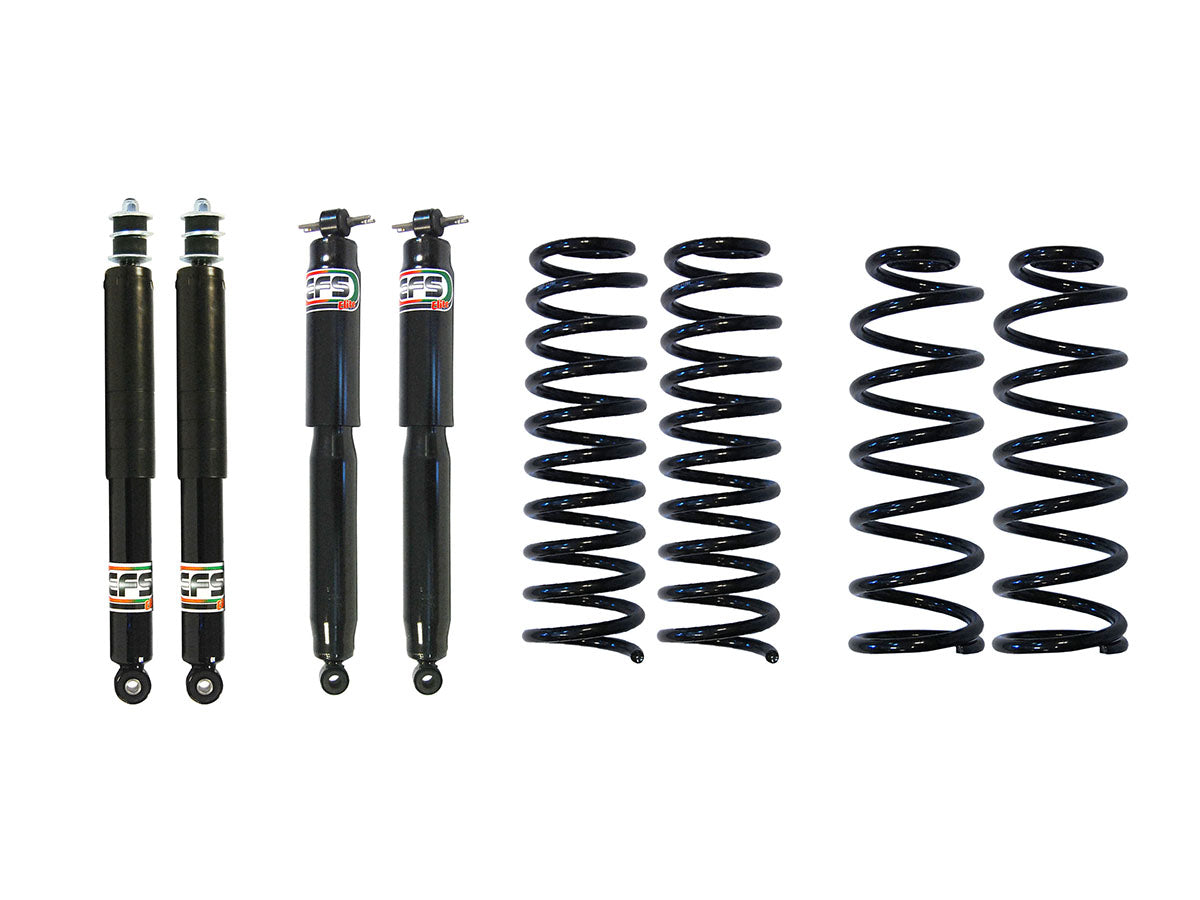 Kit sospensioni EFS ELITE rialzo +40 mm – Jeep Wrangler JK 2007-2018 (5 porte; diesel)