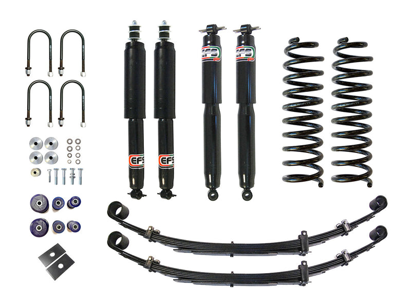 Kit sospensioni EFS ELITE HD rialzo +40 mm – Jeep Cherokee XJ 1984-2001